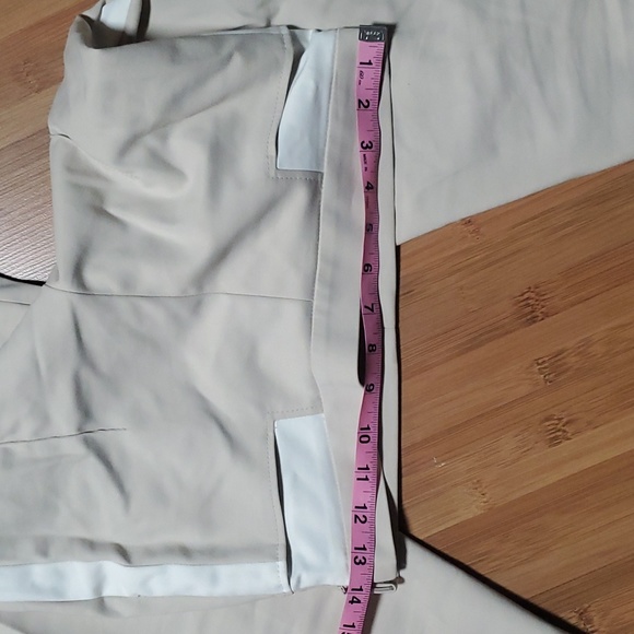 Akris tan and white stripe dress pant sz 2 - Picture 7 of 10
